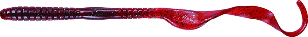 Picture of Mister Twister Hang 10! Worm 10" Red Bug 10/Pk