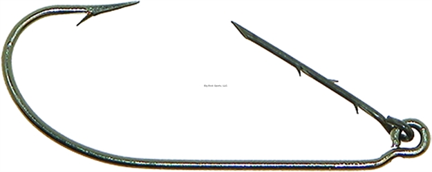 Picture of Mister Twister Keeper Hook, Size 3/0, Weedless, Worm, Bronze, 5 Per Pouch