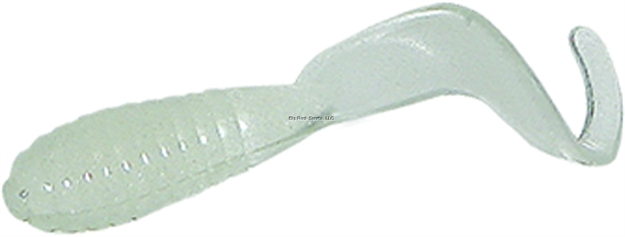 Picture of Mister Twister Lil' Bit Curly Tail Grub, 1", Luminescent, 20/Pack