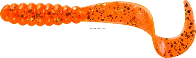 Picture of Mister Twister Meeny Curly Tail Grub, 3", Goldfish, 20/Pack