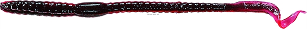 Picture of Mister Twister Phenom Worm, 6", Red/Black Core, 20/Pack