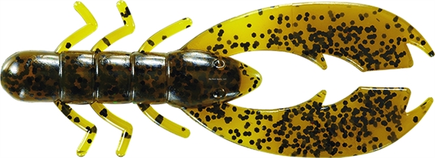 Picture of Mister Twister Poc'it Craw, 3.5" Green Pumpkin 9/Pack