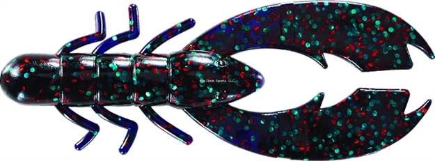 Picture of Mister Twister Poc'it Craw, 3.5" Junebug Red 9/Pack