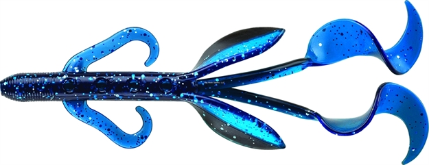 Picture of Mister Twister Poc'it Hawg Raiser W/Curly Tails, 5" Pentration 7/Pack