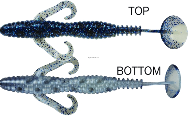 Picture of Mister Twister Swimsation Swimbait, 5" Smokin Shad 5/Pack