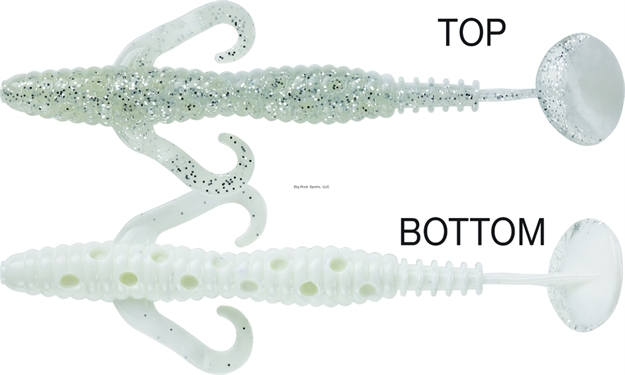 Picture of Mister Twister Swimsation Swimbait, 5" White Shiner 5/Pack