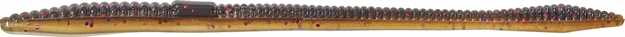 Picture of Mister Twister Tri-Alive 6.5" Nightcrawler Copperhead Red/Purple Flk 10Pk