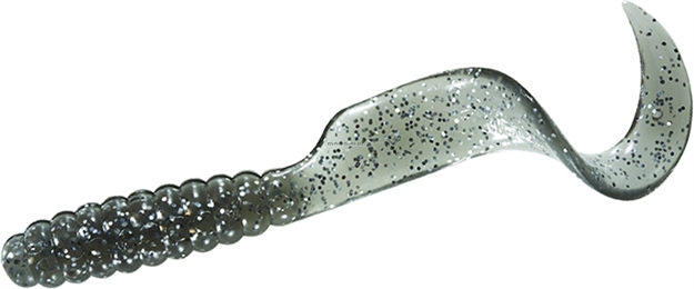 Picture of Mister Twister Twister Tail Grub, 4", Smoke Flake, 20/Pack