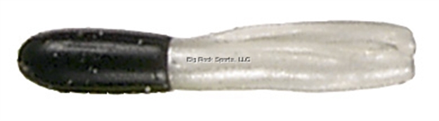Picture of Mizmo Specs Crappie Tube, 1 1/2", Black/Pearl, 15/Pack