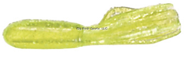 Picture of Mizmo Specs Crappie Tube, 1 1/2", Chartreuse, 15/Pack
