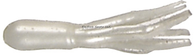 Picture of Mizmo Specs Crappie Tube, 1 1/2", Pearl, 15/Pack