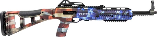 Picture of  Hi-Point 995Tsflg 995Ts Carbine 9Mm Luger 16.50" 10+1, American Flag, Skeletonized Stock, Adjustable Sights 752334900395