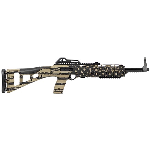 Picture of  Hi-Point 995Tsflgfde 995Ts Carbine 9Mm Luger 16.50" 10+1, Fde American Flag, Skeletonized Stock, Adjustable Sights