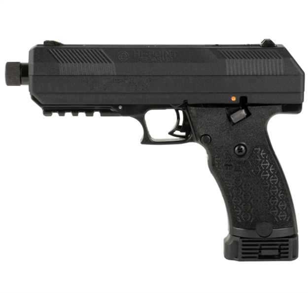 Picture of  Hi-Point Jhp45g2 Jhp Gen2 45 Acp 9+1 4.50" Black Steel Threaded Barrel, Black Powder Coated Serrated Steel Slide, Black Polymer Frame W/Picatinny Rail, Black Polymer Grip