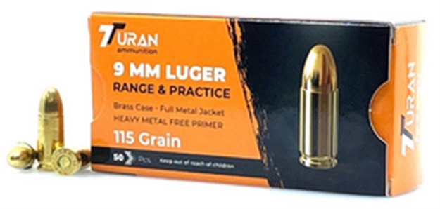 Picture of Mks Supply 9Mm 115Gr Fmj Brass Case R&P 1000Rd TRN9XMMFMJ115RP 860005843258
