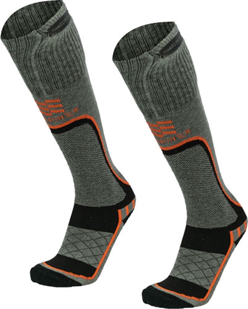 Picture of Mobile Warming Warming Men's Premium 2.0 Merino Htd Socks Gray Xl! MWMS07010521