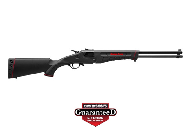 Picture of  Savage Arms 22434 42 Takedown Compact 22 Lr/410 Gauge 1Rd 20" Satin Black Sporter Barrel, Satin Black Carbon Steel Receiver, Matte Black Fixed Synthetic Stock, Ambidextrous 062654224348