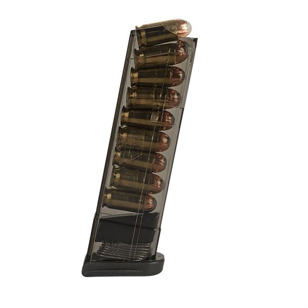 Picture of Elite Tactical Systems Group Mag Glock 42 380Acp 9Rd Carbon Smoke SMK-GLK-42-9