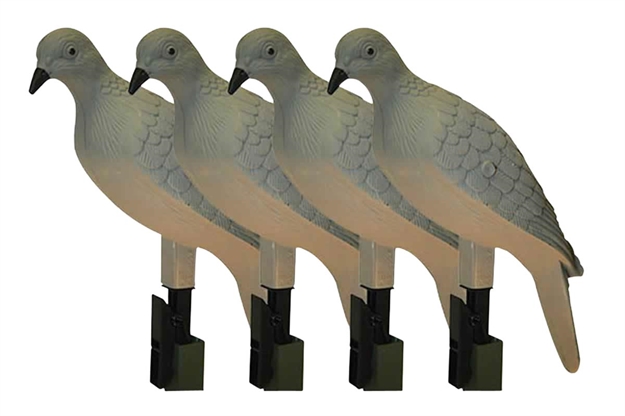 Picture of  Mojo Outdoors Hw9004 Clip ON  Dove Species Natural Plastic 4 Per Pack 816740002217