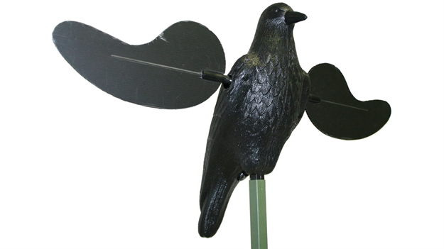 Picture of Mojo Outdoors Crow Spinning Wing Decoy W/ Built IN On/Off Times HW2402