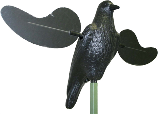 Picture of Mojo Outdoors Crow Spinning Wing Decoy W/ Built IN On/Off Times Dmg