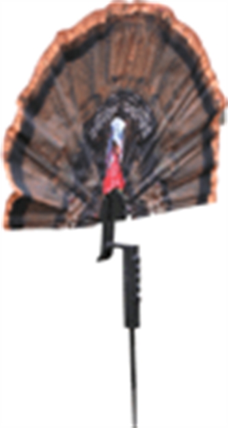 Picture of  Mojo Outdoors Hw2497 Fatal Fan  Turkey Species Multi Color Synthetic