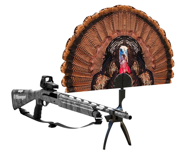 Picture of  Mojo Outdoors Hw2453 Tail Chaser Max  Turkey Species Multi Color Plastic