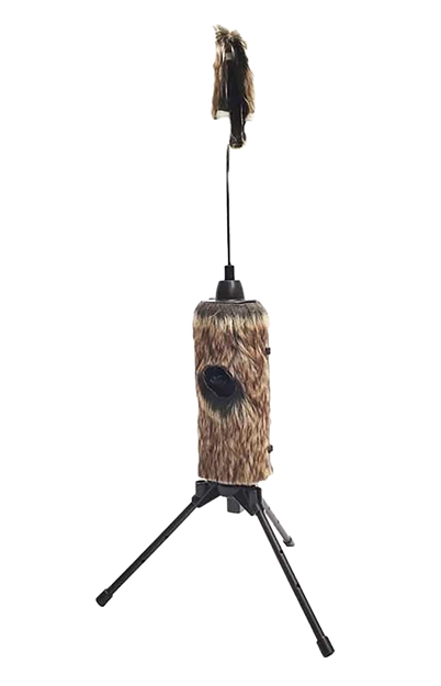 Picture of  Mojo Outdoors Hw2508 Fuzzy Critter  Predator Species Brown Features Built-In Tripod 816740004310