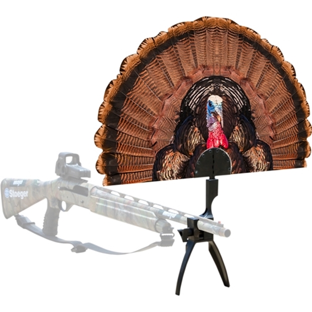 Picture of  Mojo Outdoors Hw2453 Tail Chaser Max  Turkey Species Multi Color Plastic 816740003733