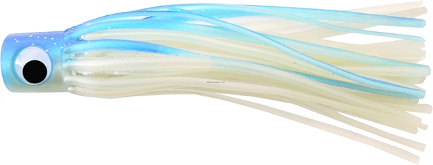 Picture of Mold Craft Little Hooker Trolling Lure, 5 1/2", Unrigged, Blue/White