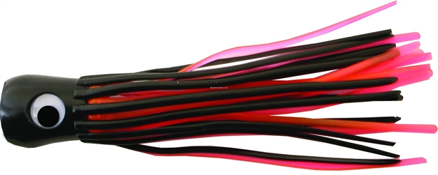 Picture of Mold Craft Little Super Chugger Unrigged Trolling Lure, 5", Black/Orange