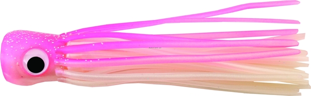 Picture of Mold Craft Little Super Chugger Unrigged Trolling Lure, 5", Pink/White
