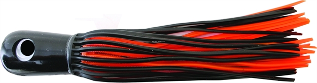 Picture of Mold Craft Senior Super Chugger Unrigged Trolling Lure, 11 1/2", Black/Orange