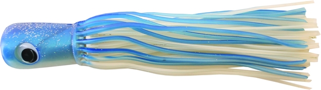 Picture of Mold Craft Senior Super Chugger Unrigged Trolling Lure, 11 1/2", Blue/White