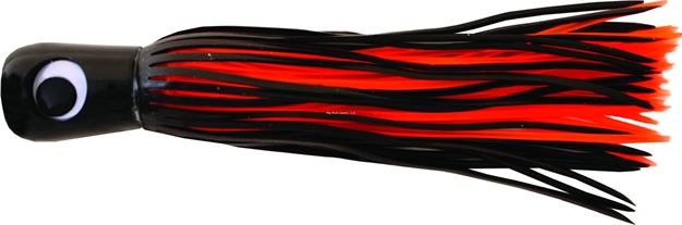 Picture of Mold Craft Standard Super Chugger Unrigged Trolling Lure, 8 1/4", Black/Orange