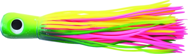 Picture of Mold Craft Standard Super Chugger Unrigged Trolling Lure, 8 1/4", Green/Yellow/Pink