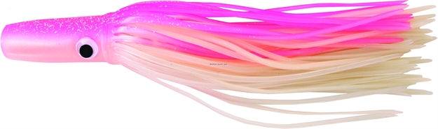 Picture of Mold Craft Standard Wide Range Unrigged Trolling Lure, 9 1/2", Pink/White