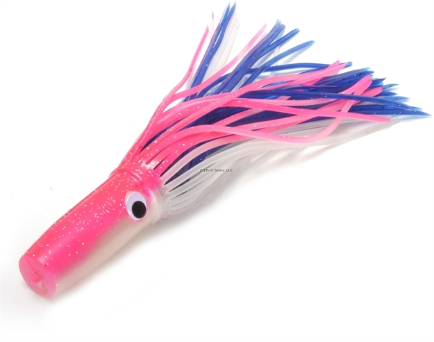 Picture of Mold Craft Standard Wide Range Unrigged Trolling Lure, 9 1/2", Pink/White/Blue