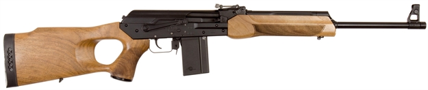 Picture of Molot Vpr-65G-02 Vepr 6.5 Grendel Semi-Automatic 20.4" 10+1 Walnut Thumbhole Stk Black