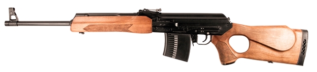 Picture of Molot Vpr-76254-02 Vepr 7.62X54r Semi-Automatic 20.4" 5+1 Walnut Thumbhole Stk Black