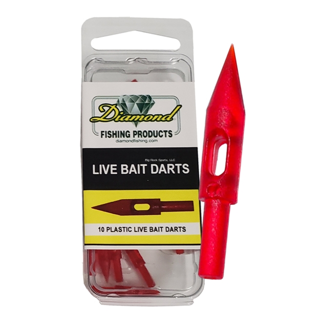 Picture of Momoi Diamond Bait Bridle Replacement Plastic Darts 10/Pack