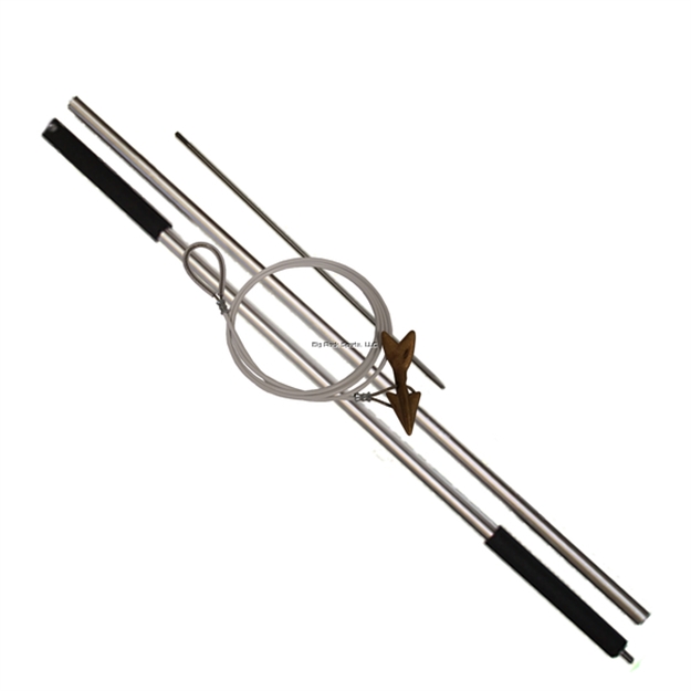 Picture of Momoi Diamond Complete Harpoon Set  9' 2-Piece With Cable Rigged Brass Dart