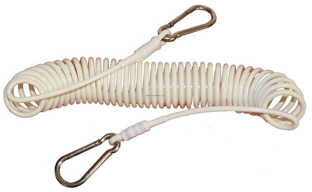 Picture of Momoi Diamond Fishing Rod & Reel Safety Leash White