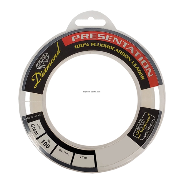 Picture of Momoi Diamond Presentation Fluorocarbon Leader Material 80Lb 100Yd Clear