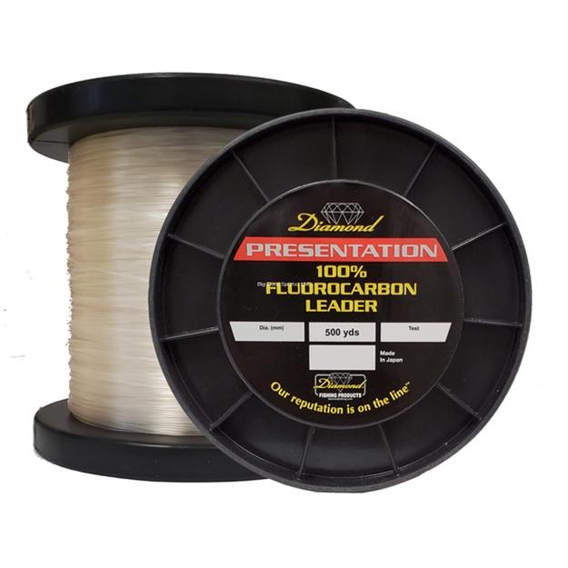 Picture of Momoi Diamond Presentation Fluorocarbon Leader Material 80Lb 500Yd Clear