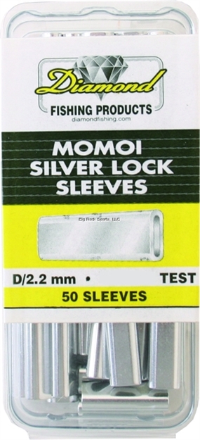 Picture of Momoi Diamond Silver Lock Sleeves SZ H 150Lb Mono 50Pk