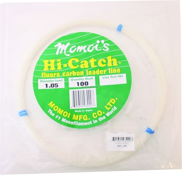 Picture of Momoi HI Catch Fluorocarbon Leader 130Lb 100Ft Clear