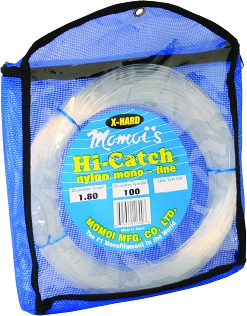 Picture of Momoi Hi-Catch Hicatch X-Tra Hard Leader Material 600Lb 100Yd Clear White