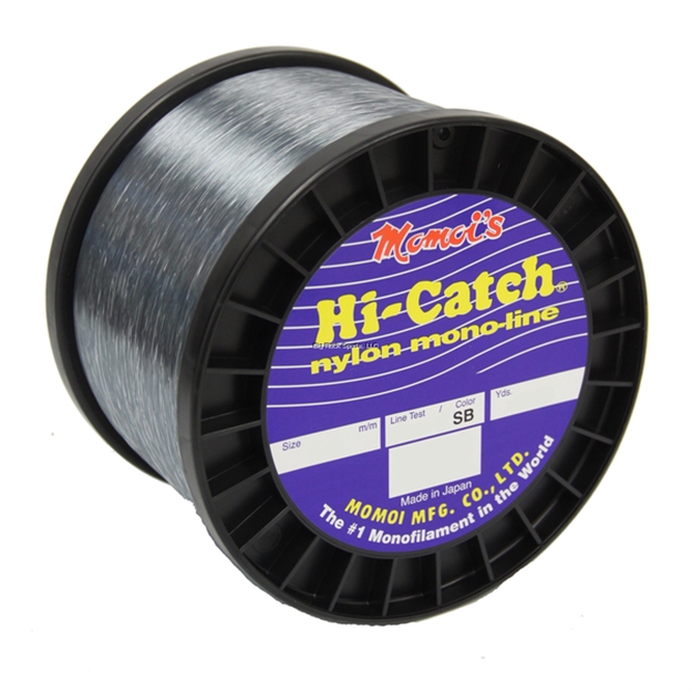 Picture of Momoi Hi-Catch Mono Line 12Lb 5800Yd Smoke Blue 1Lb Spool
