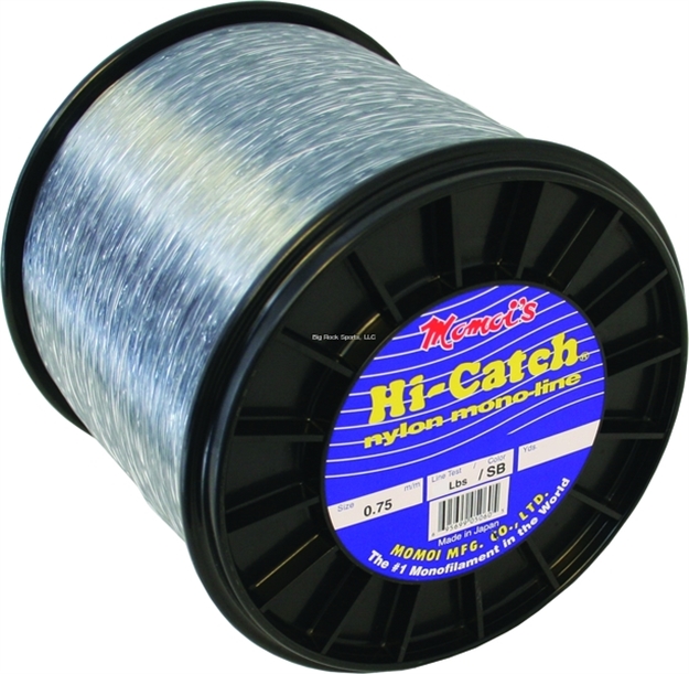 Picture of Momoi Hi-Catch Mono Line 130Lb 1900Yd Smoke Blue 5Lb Spool